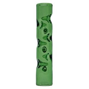 גוף זכוכית מעוצב למכשיר אידוי דיינאוואפ בצבע ירוק
