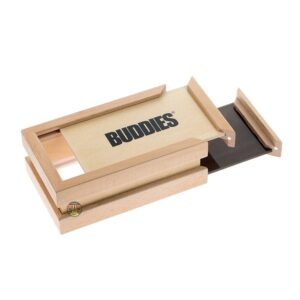 קופסת עץ עם נפה Buddies Sifter Medium בגודל בינוני
