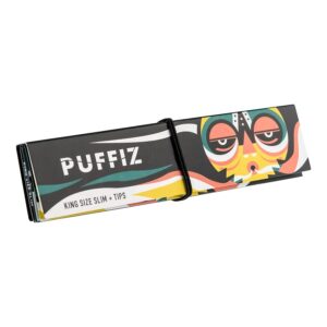 ניירות גלגול PUFFIZ KING SIZE + TIPS
